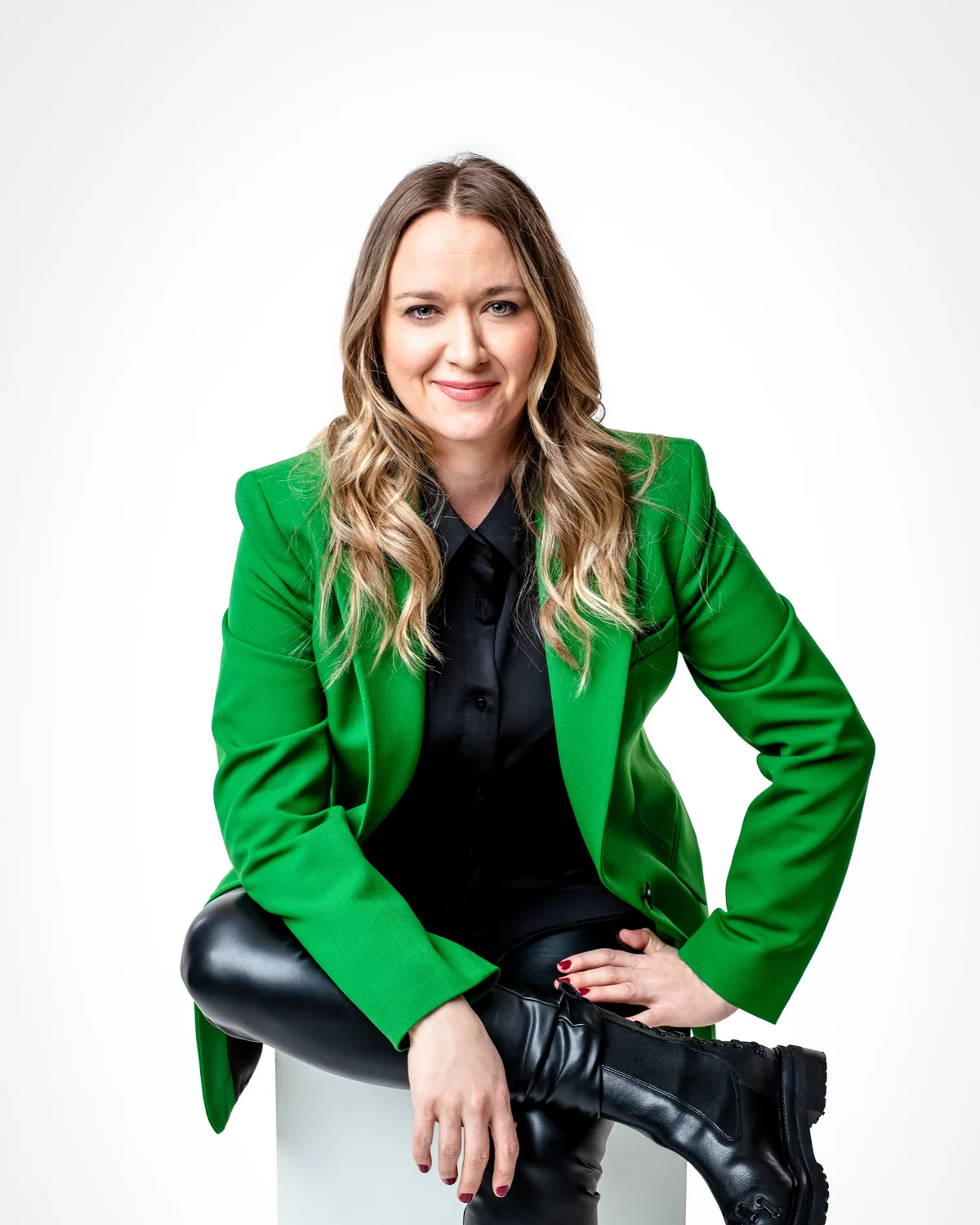 Portrait of Amber Sutera, co-founder of Marathon Variety.