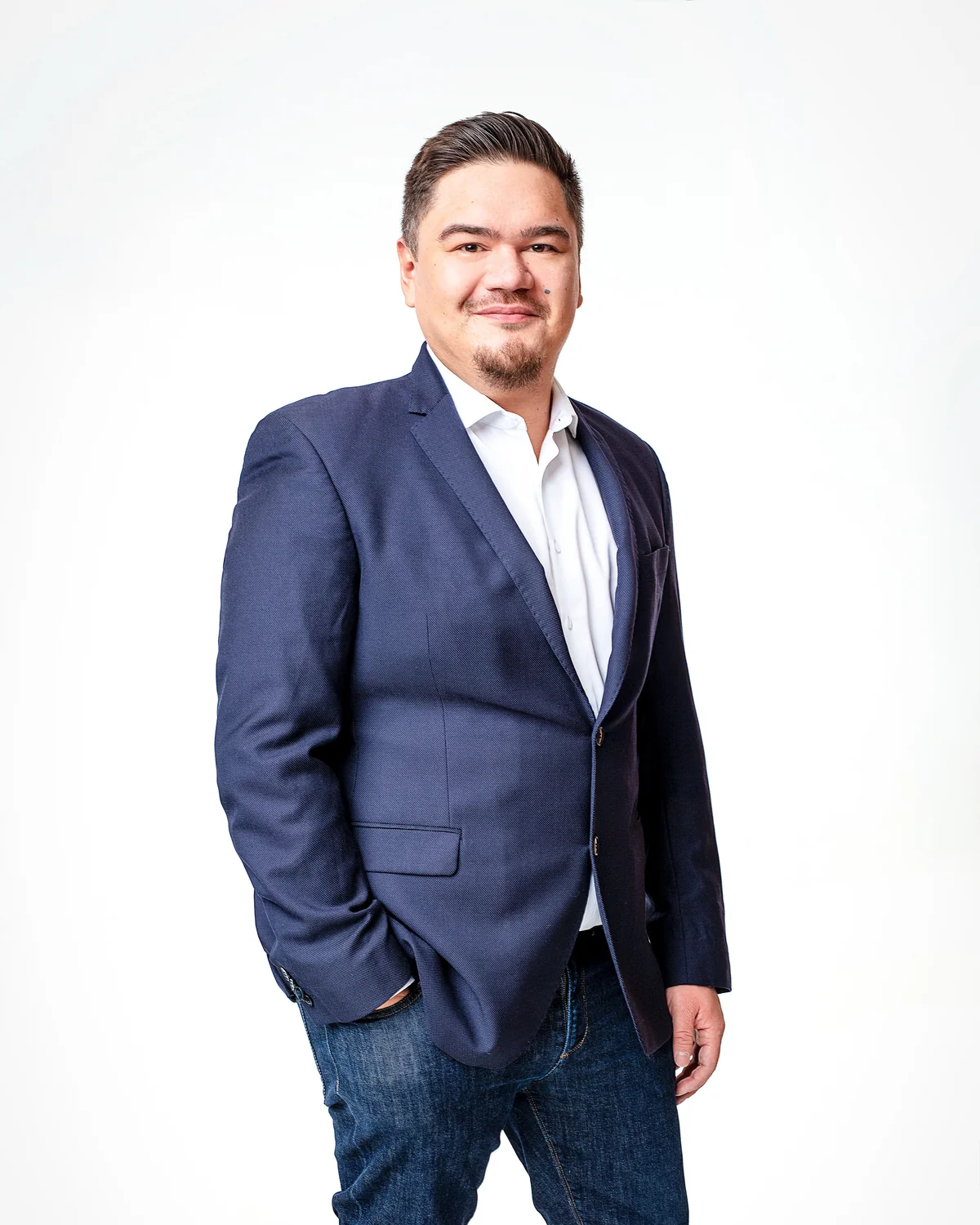 Portrait of Mark Laursen, co-founder of Marathon Variety.