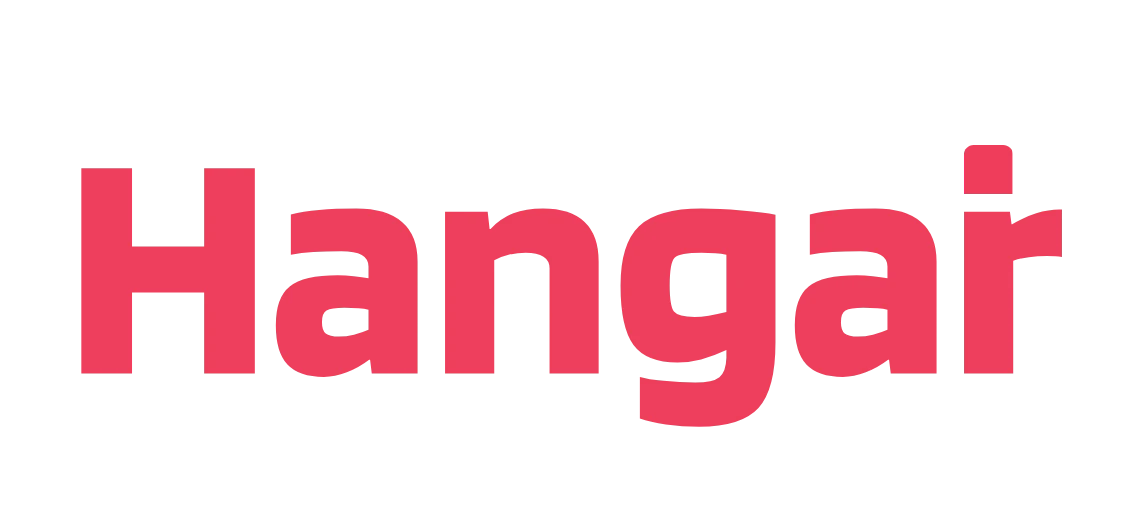 Hangar wordmark.